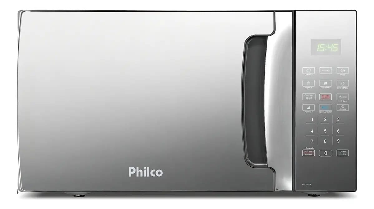 Micro-ondas Philco PMO30EP preto 28L