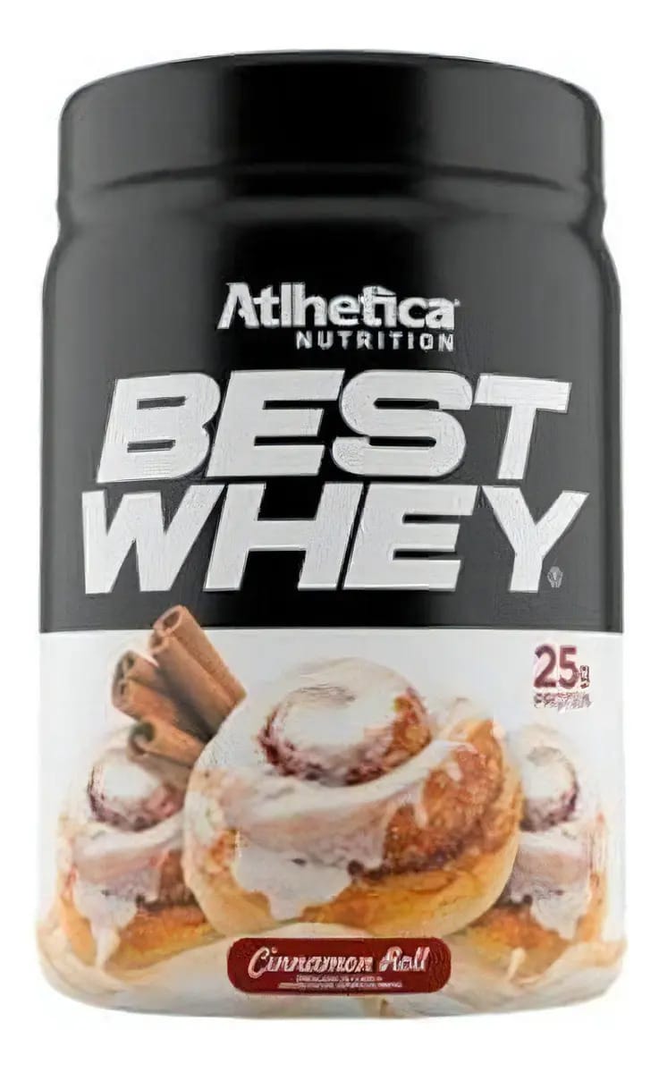 Best Whey 450g Cinnamon Roll - Atlhetica Nutrition