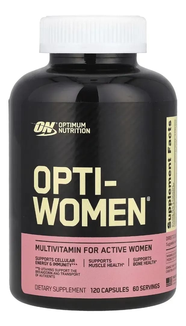 Multivitamínico Opti-women Optimum Nutrition Mulher 120caps Sem Sabor