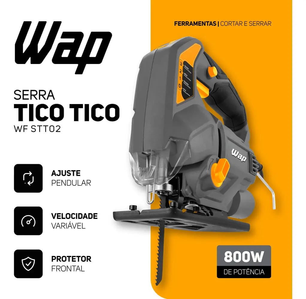 Serra Tico Tico Wap 800w Wap Wf Stt02