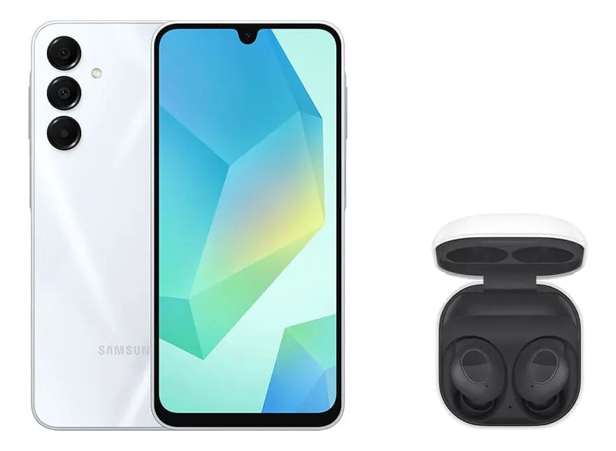 A16 5g 256gb - Cinza + Galaxy Buds Fe - Grafite