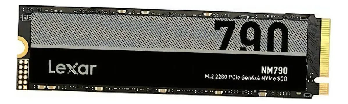 Unidade interna Lexar Nm790 Ssd de 1 TB Pcie Gen4 Nvme M.2 2280