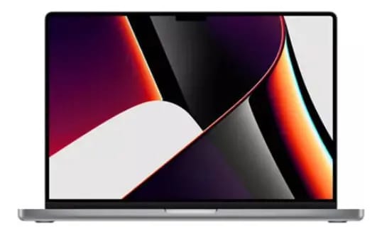 Apple MacBook Pro MK183E/A Cinza-espacial 16.2" 3456 px x 2234 px Apple M1 Pro 16GB de Ram