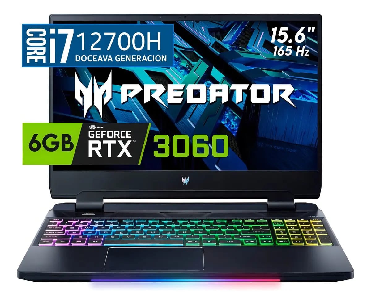 Acer Predator Helios 16GB RAM 1024GB Preto