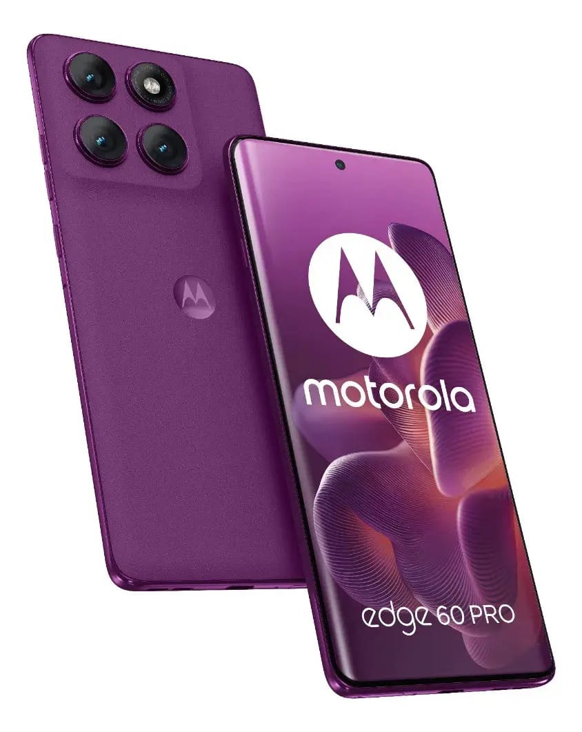 Motorola Moto Edge 60 Pro 512 GB Sparking Grape (uva) 12 GB de RAM