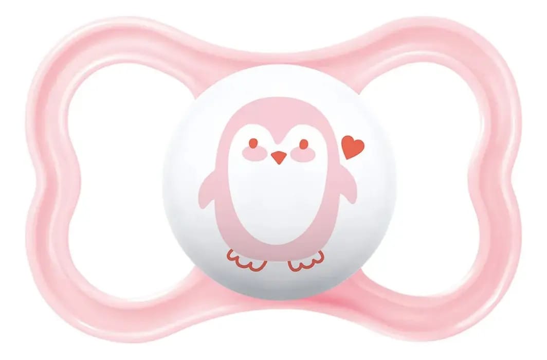 Chupeta Air Mam (6+m) Pinguim Rosa