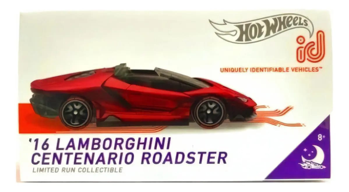 Hot Wheels Id Série 2 2016 Lamborghini Centenario Roadster