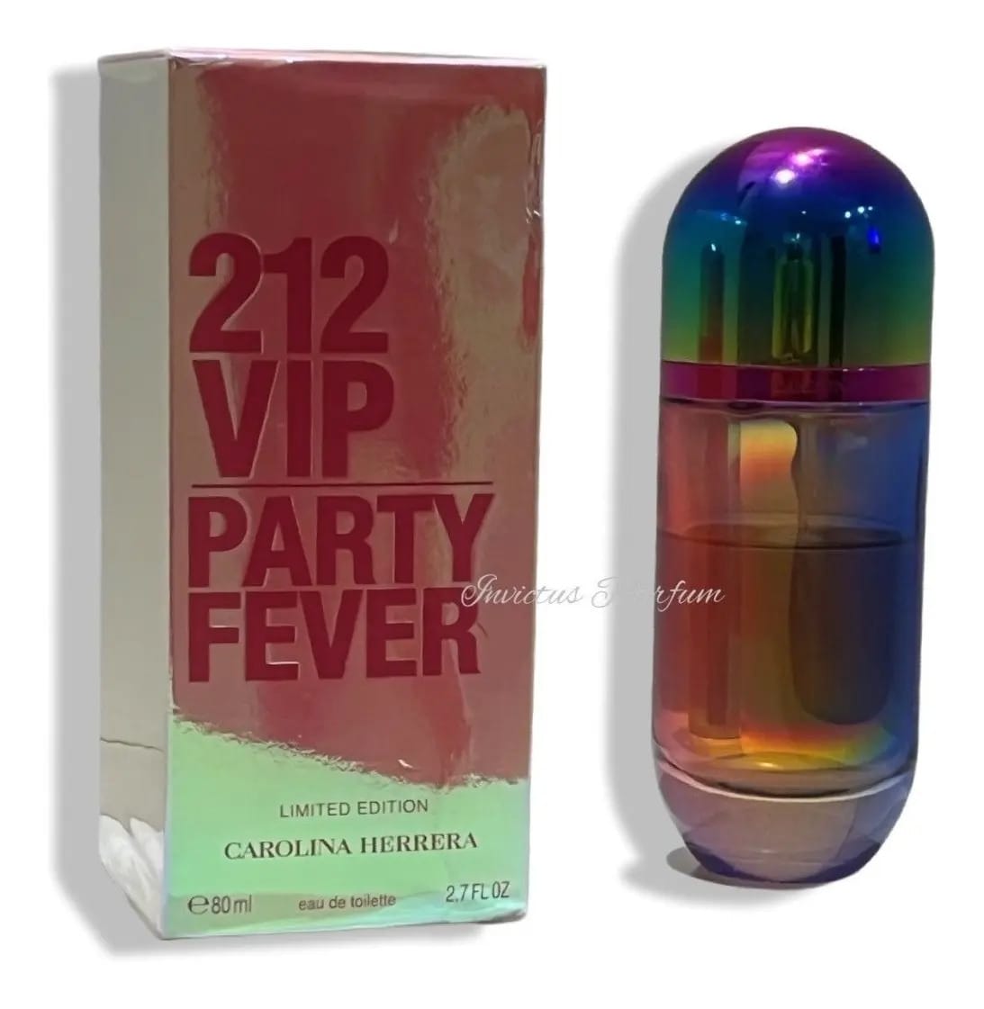 212 Vip Party Fever Feminino Carolina Herrera Edt 80ml