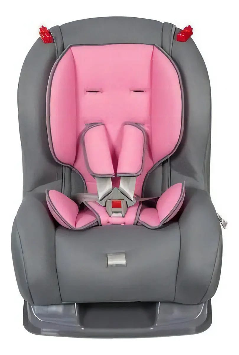 Cadeira Para Carro Reclinável 09-25kg Cadeirinha Tutti Baby Cor Cinza/rosa