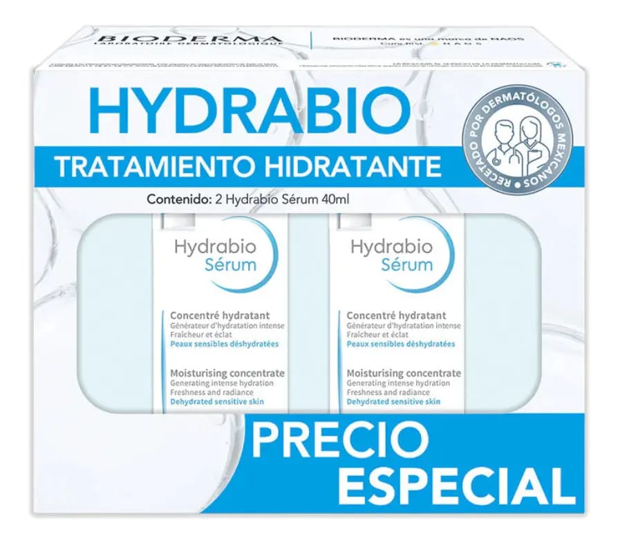 Bioderma Hydrabio Duo Sérum 40ml C/u Hora de aplicação Dia Tipo de pele Todos os tipos de pele