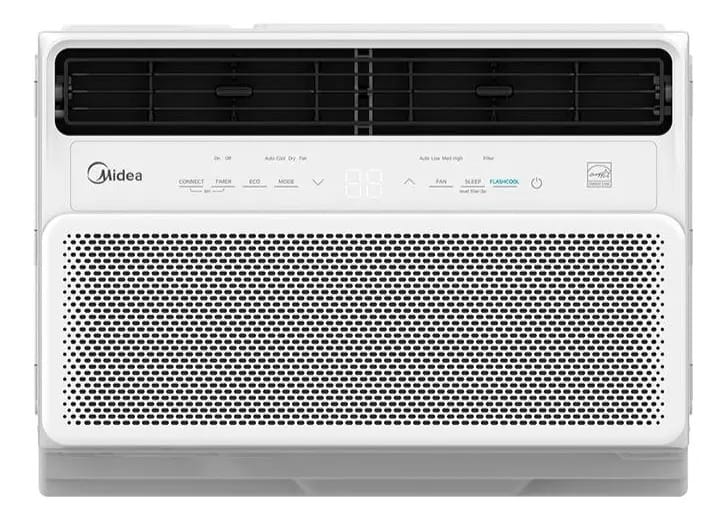 Ar condicionado de janela Midea Inverter, 10.000 BTU/h, frio e calor, 115v