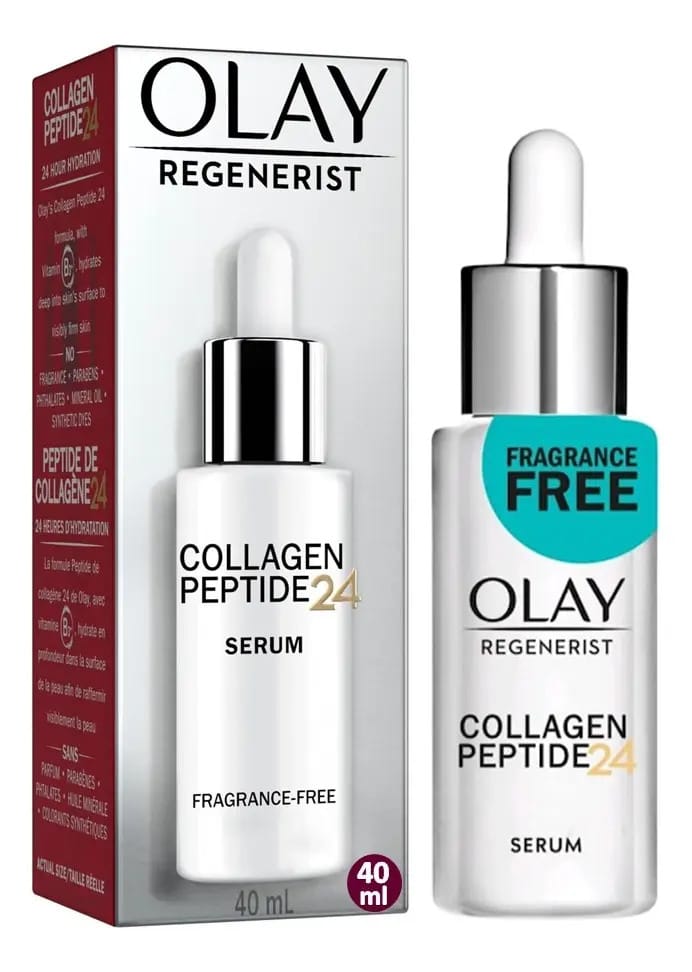 Sérum antienvelhecimento Olay Regenerist com peptídeos de colágeno 40ml