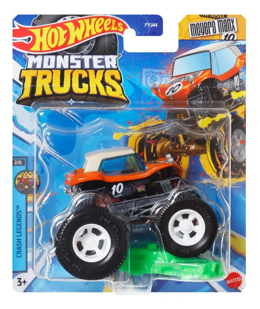 Hot Wheels Monster Trucks Crash Legends - Mattel