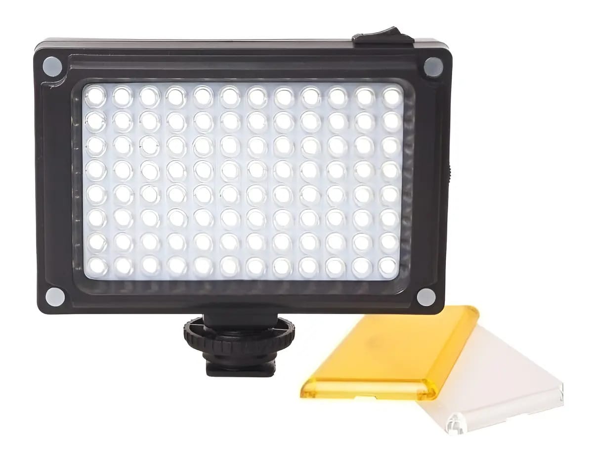 Painel de luz led Ulanzi 96LED cor branca-frio