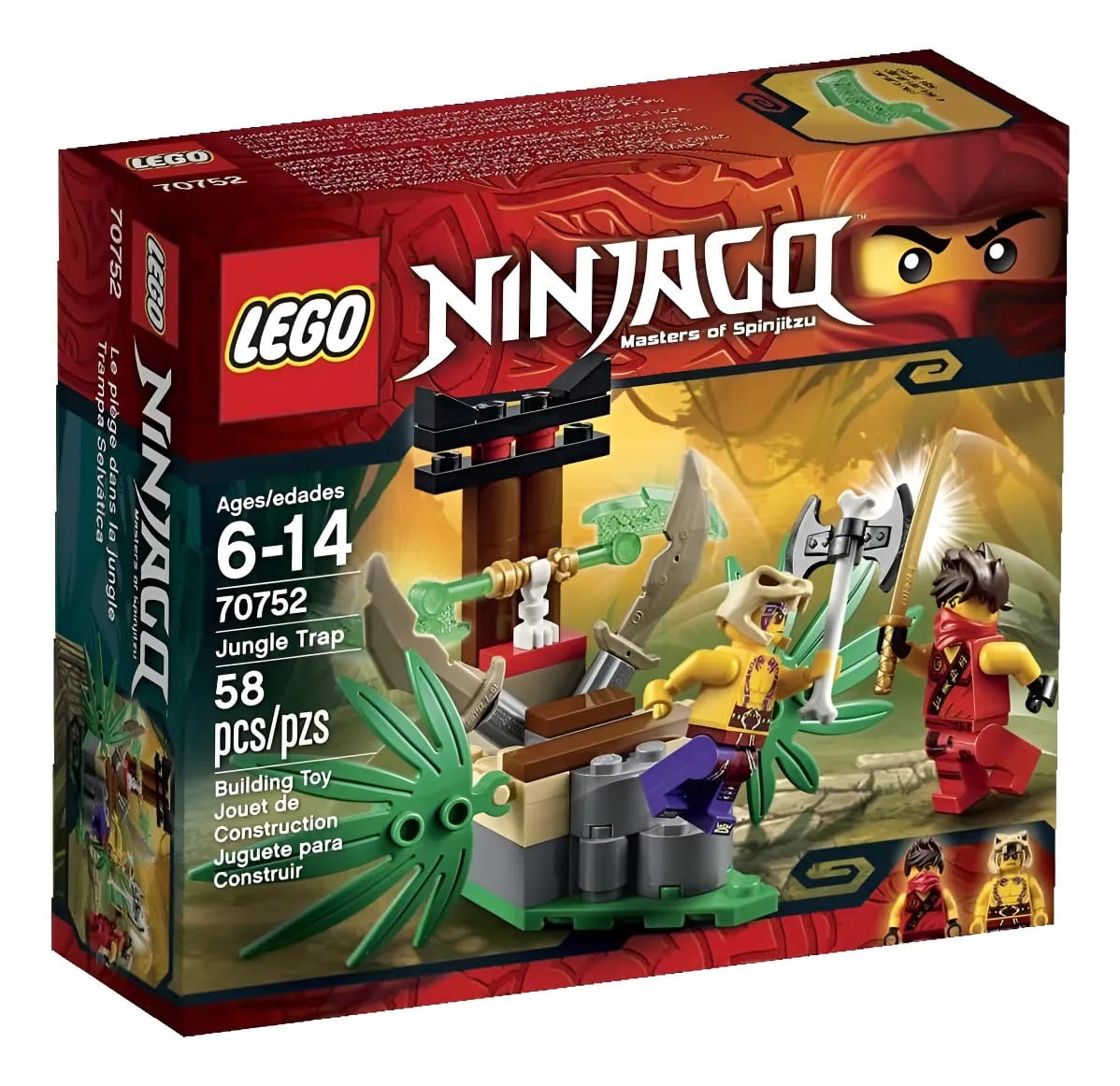 Armadilha da selva Lego Ninjago