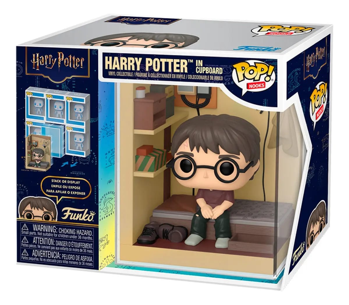 Funko Pop! Nooks Harry Potter - Harry no armário