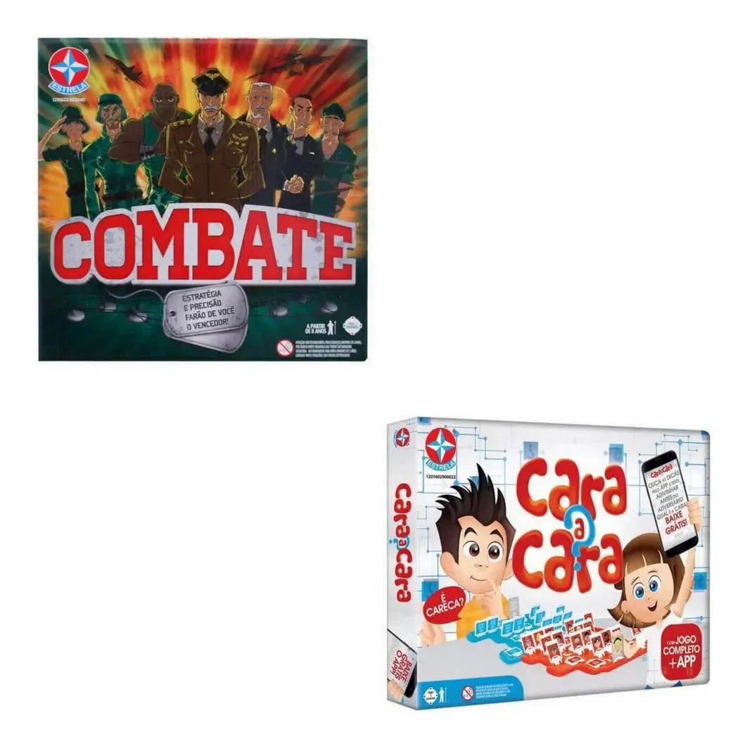 Jogo Combate E Jogo Cara A Cara Com Aplicativo Estrela