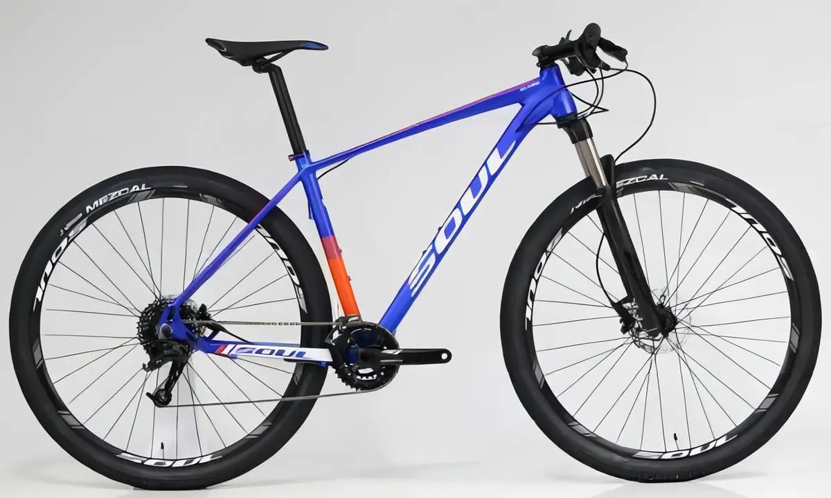 Bicicleta mountain bike Soul Cycles SL 429 tamanho do uadro M - azul