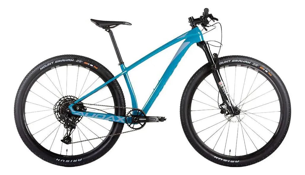 Bicicleta Audax Auge 555 Sx 1x12 Aro 29 Azul - Tam. 17