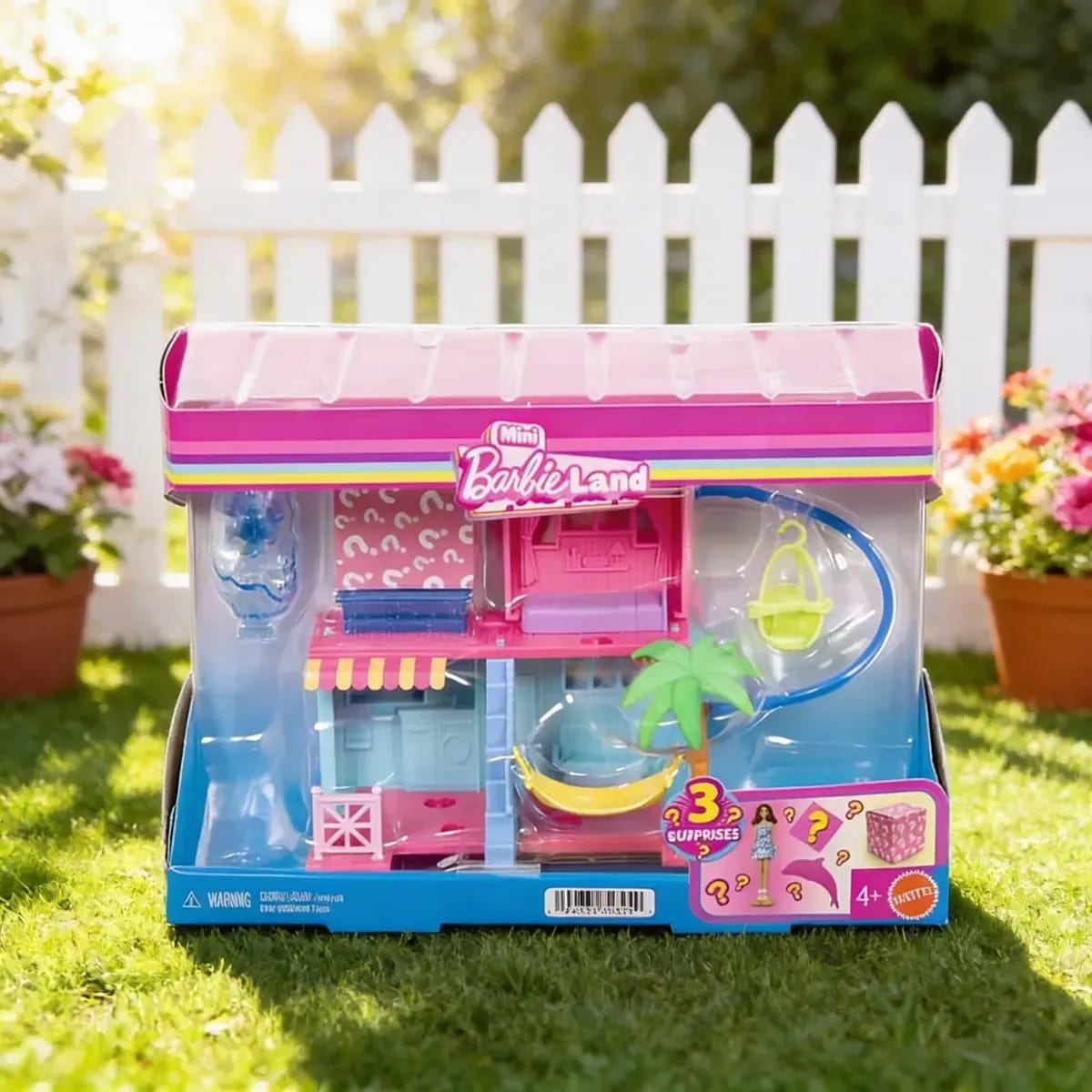 Casa de bonecas Mattel Barbie Jgw11 Jgw11 cor rosa