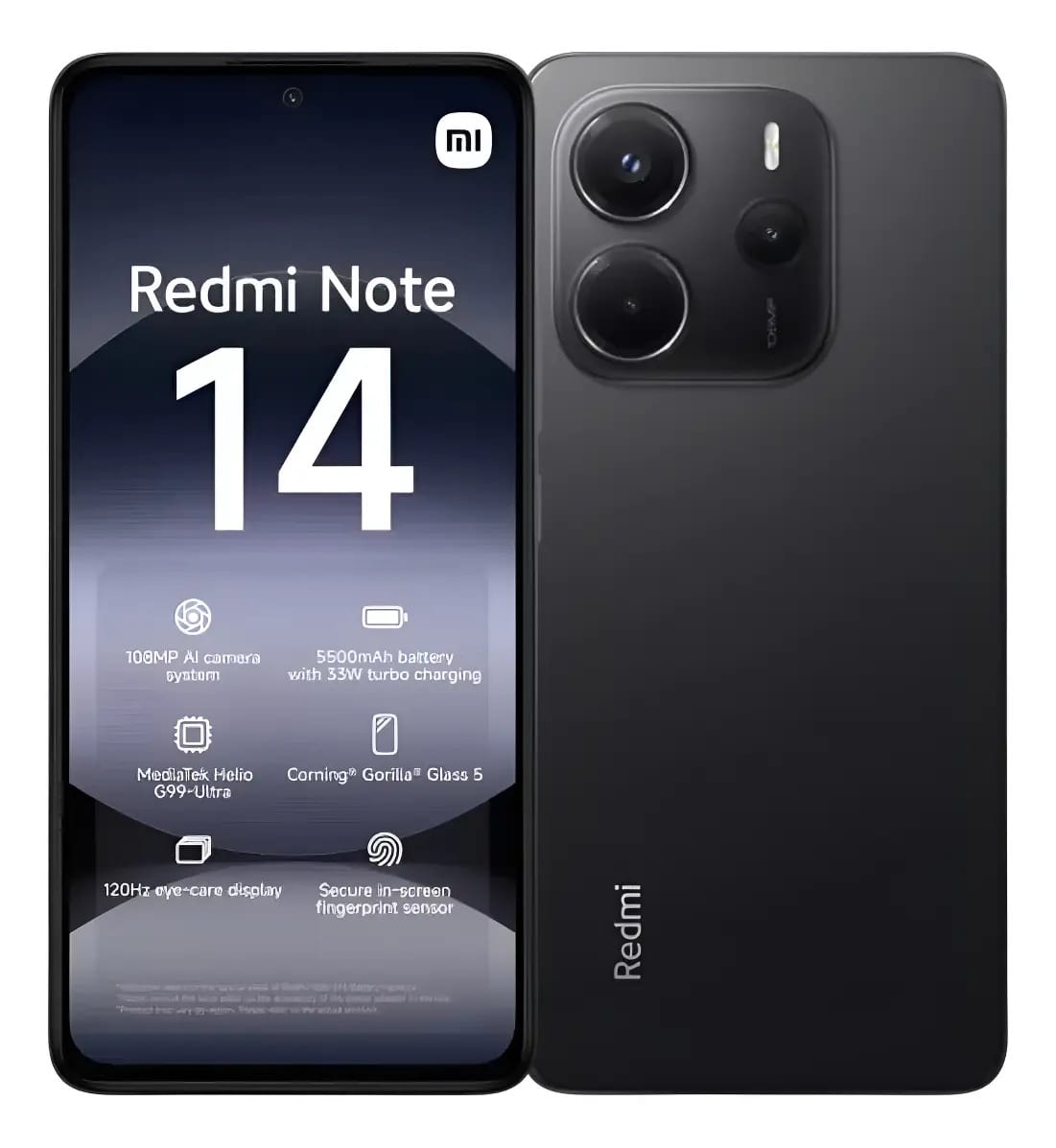 Xiaomi Redmi Note 14 Dual Sim 128gb 8gb Ram 4g Midnight Blac - Preto