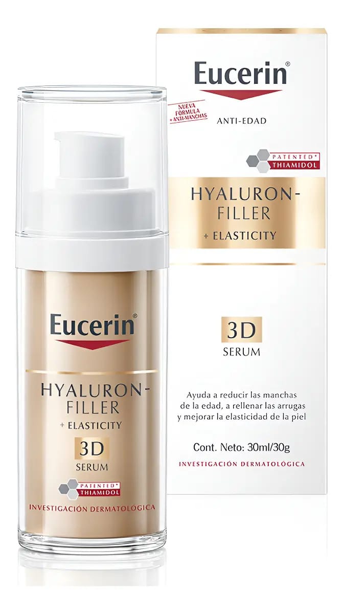 Eucerin Hyaluron Filler + Elasticity Serum 3D Firming Time of Application Dia/Noite Tipo de pele normal