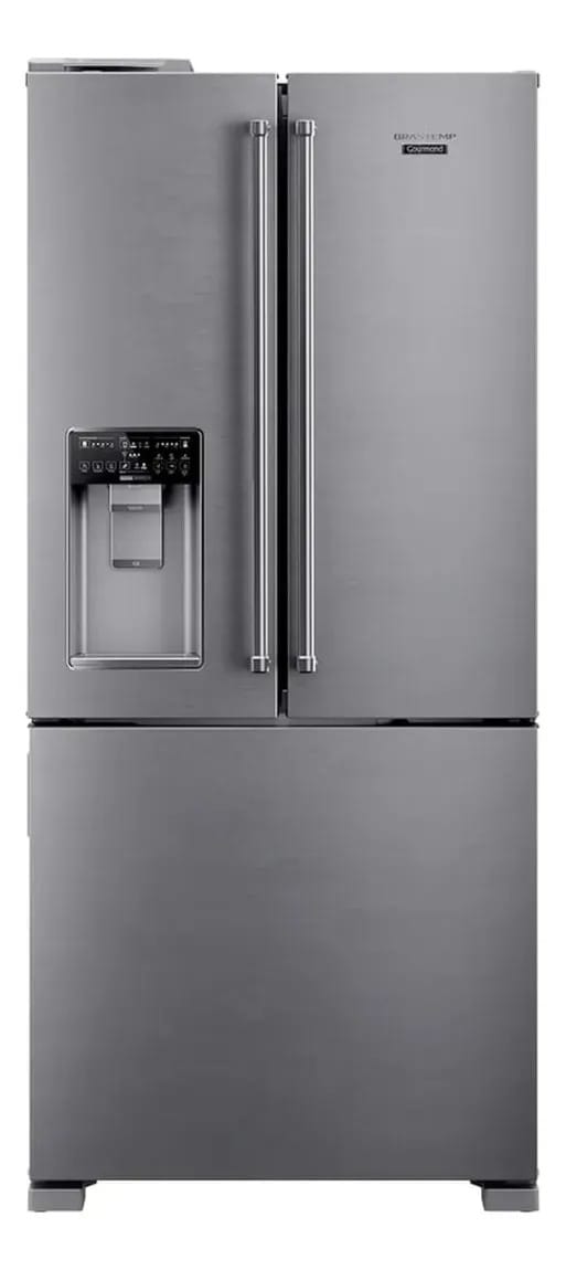 Geladeira Inverse Brastemp Brh86mr Gourmand Frost Free French Door 5 BRH86MRANA