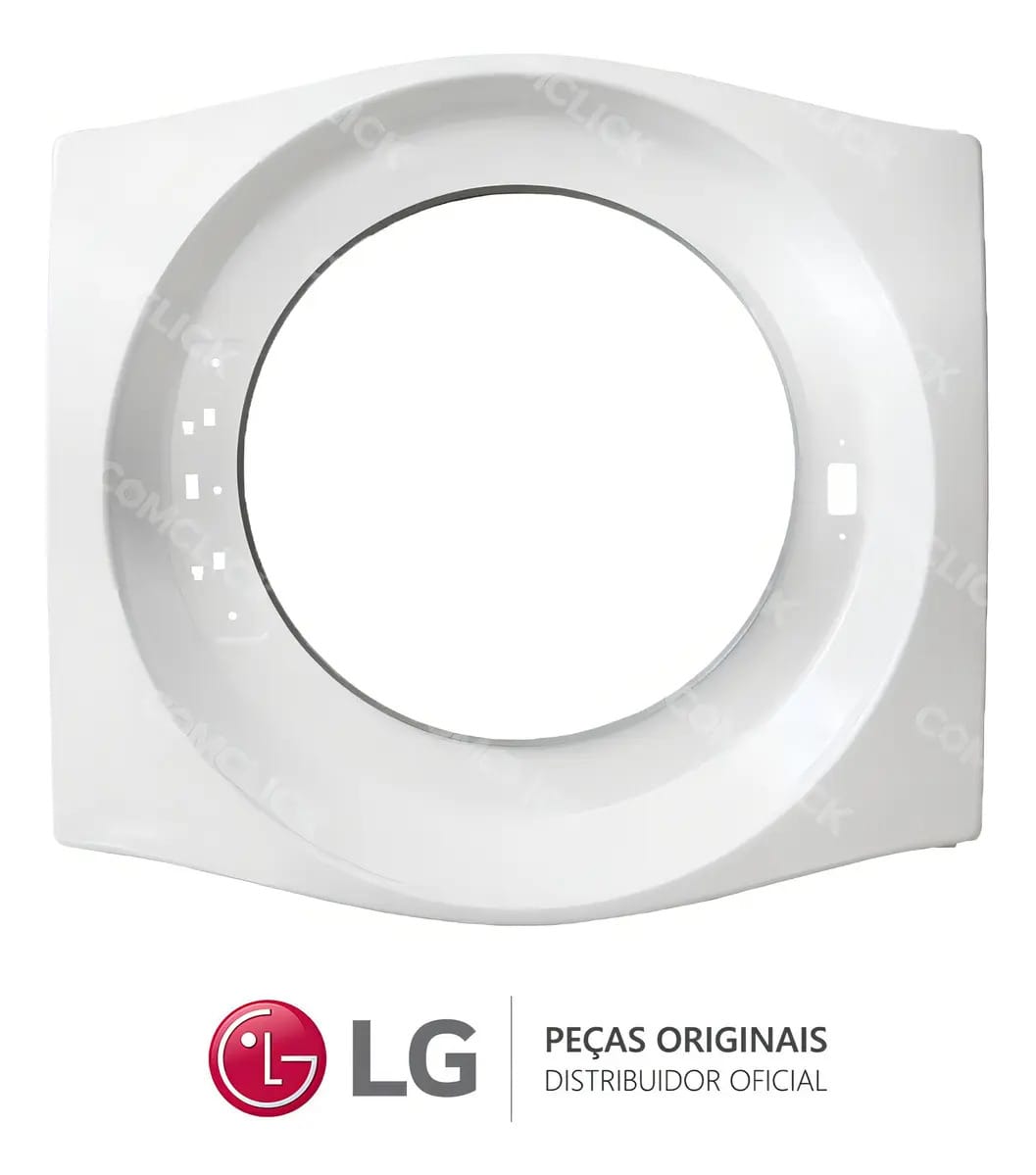 Gabinete Frontal Branco Lava E Seca LG Wd1412rt