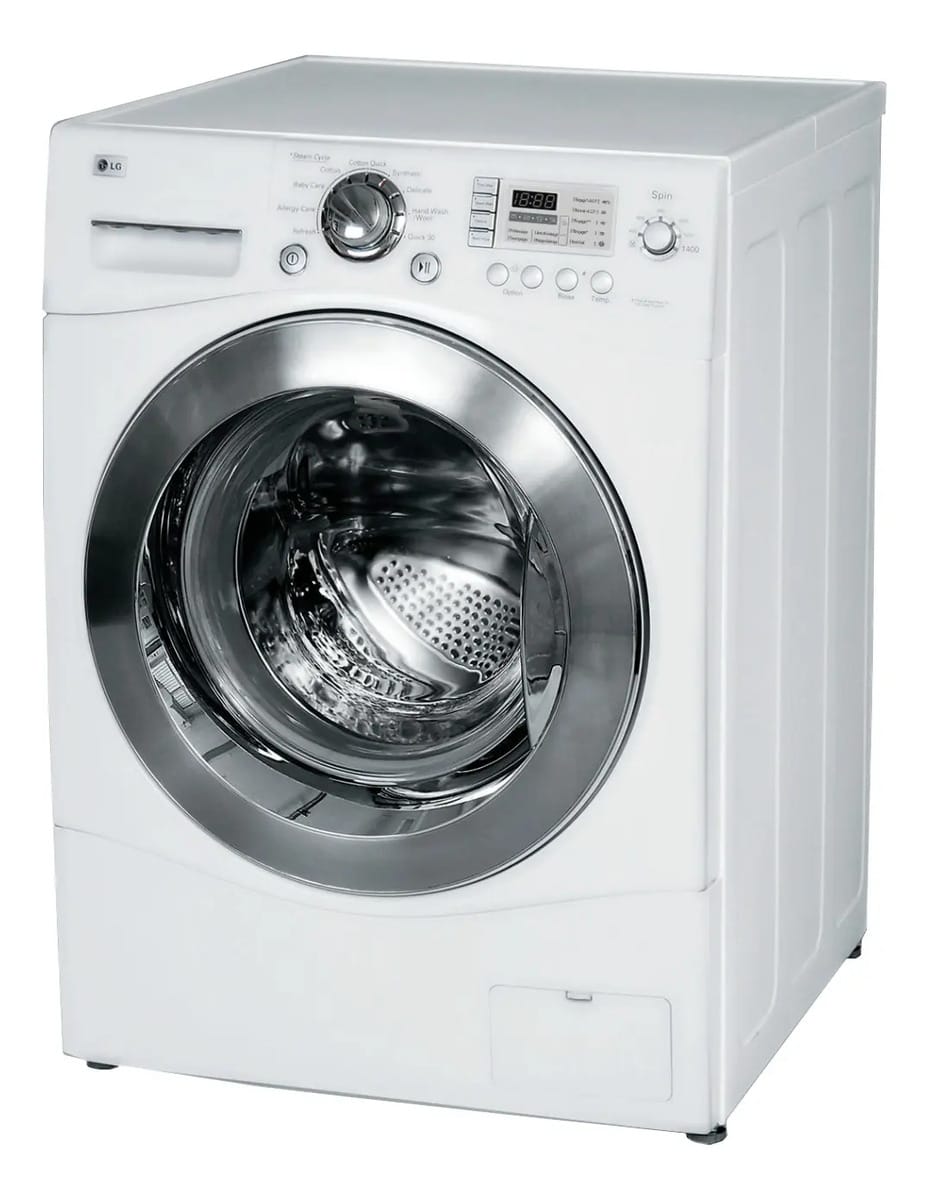 Lavadora e secadora automática LG F1403RD inversor branco 10,5 kg