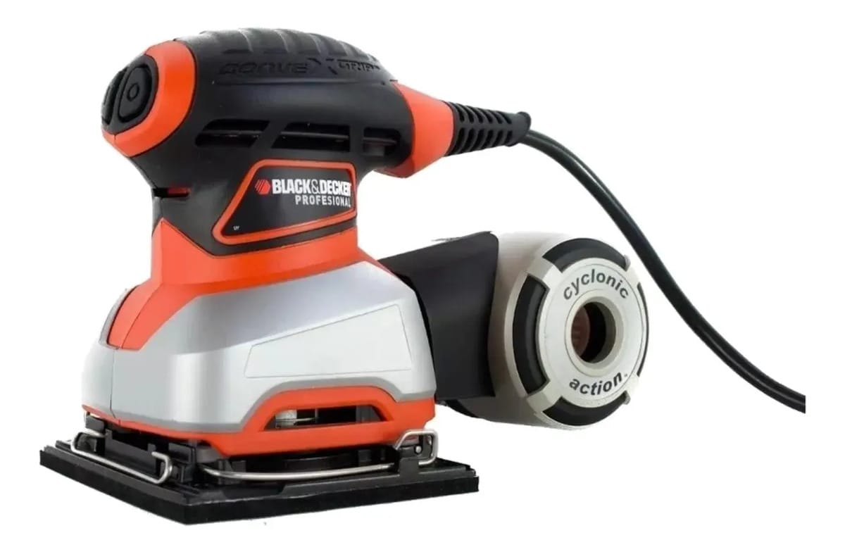 Lixadeira orbital Black+Decker QS1000 200W