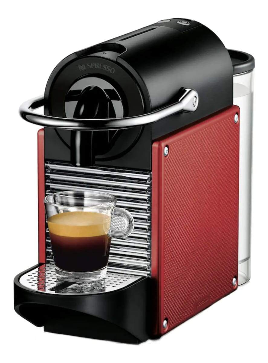 Nespresso Pixie automatic-bean-to-cup 220V Vermelho