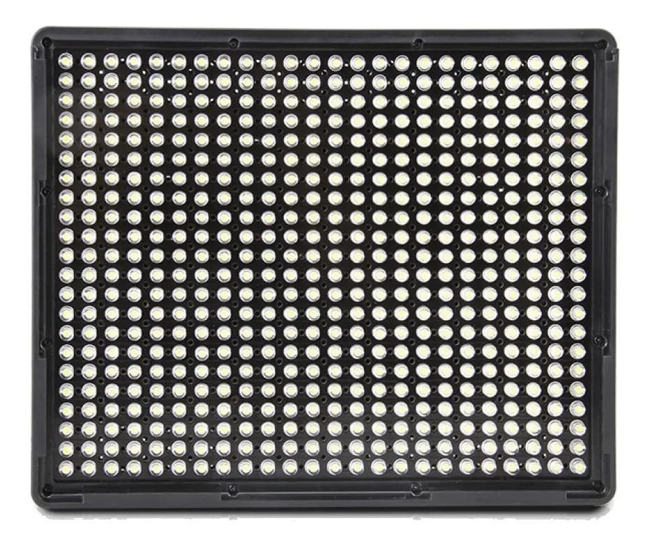 Painel de luz led Aputure Amaran AL-528S cor branca-frio com estrutura Preto