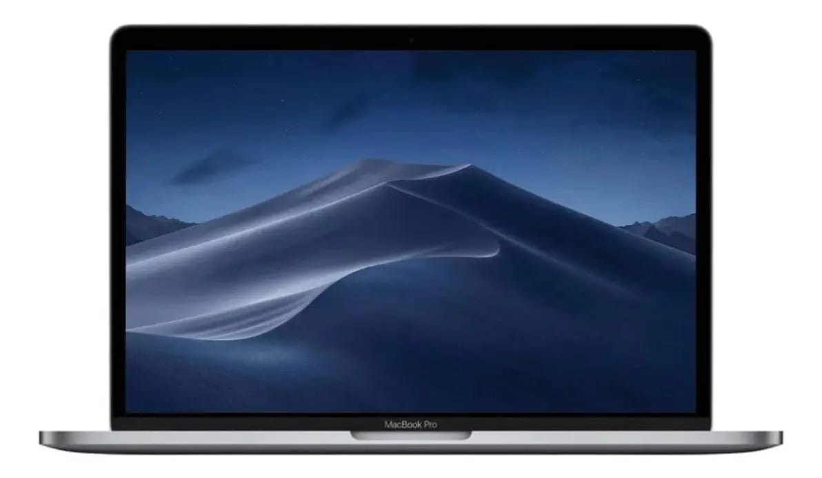 Apple MacBook Pro A1989 (2019) Cinza-espacial 13.3" 2560 px x 1600 px Intel 8279U 8GB de Ram