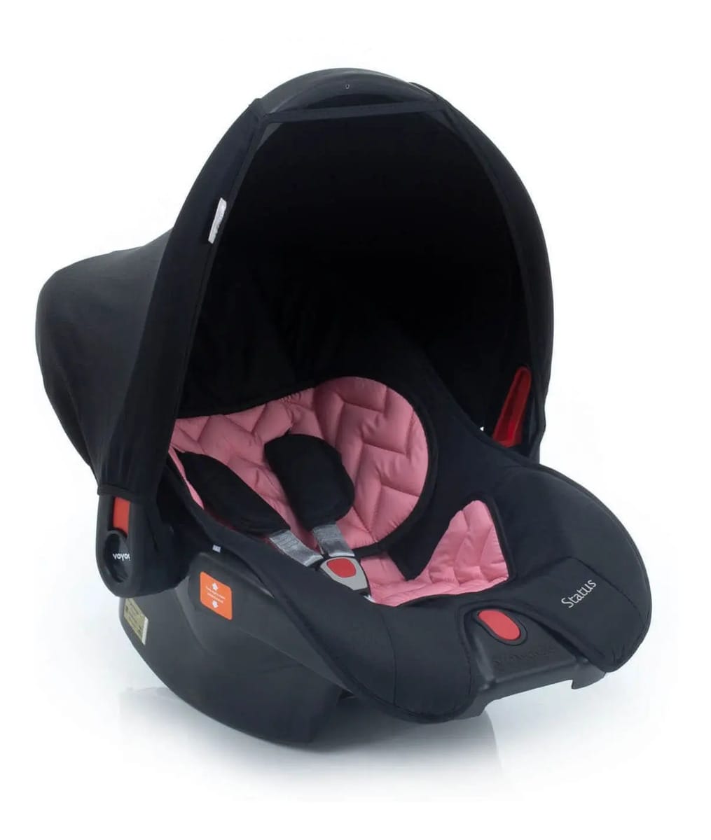 Bebê conforto Voyage Bebê Conforto Voyage rosa e preto