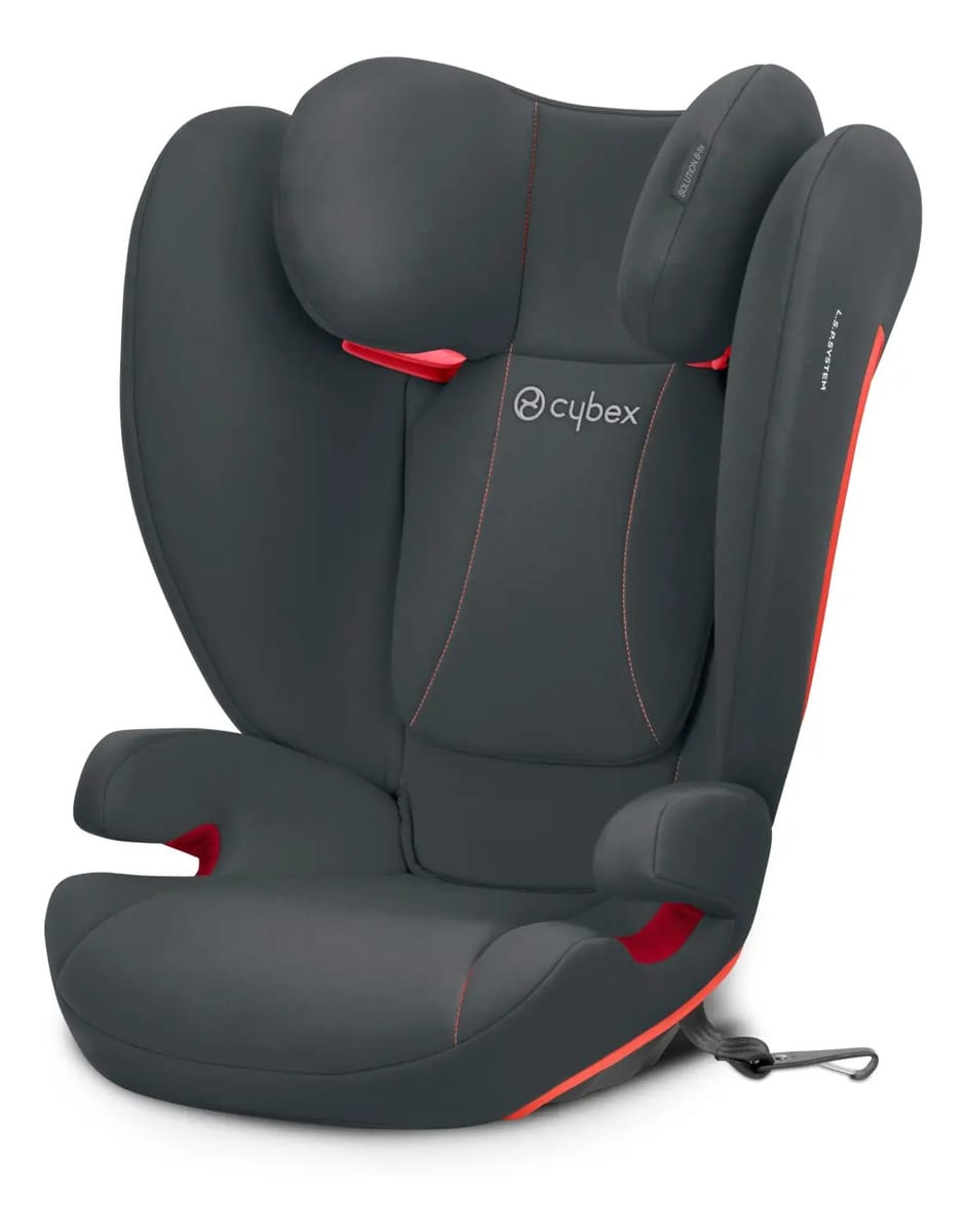 Cadeirinha de bebê Cybex Silver Solution B-Fix, aço, cinza