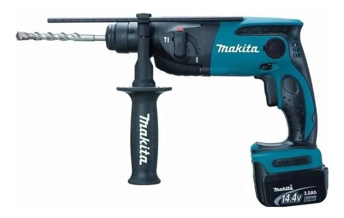Martelete eletropneumático Makita BHR162RFE sem fio azul