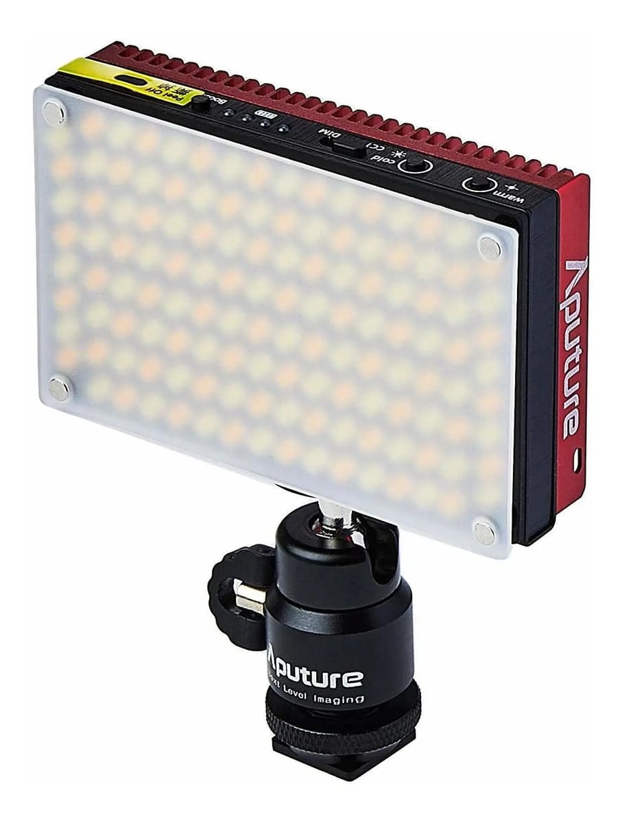 Painel de luz led Aputure Amaran AL-MX cor branca-quente e branca-frio