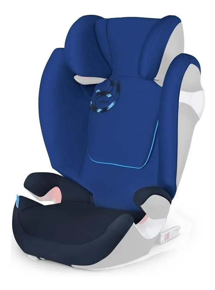 Cadeirinha de bebê Cybex Silver Solution M-Fix azul royal