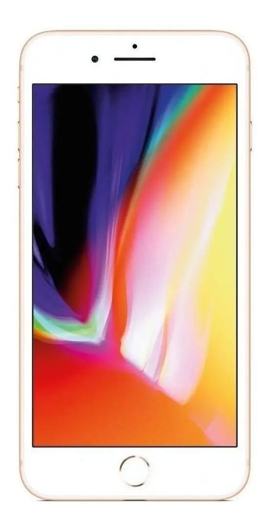 iPhone 8 Plus 128 GB dourado
