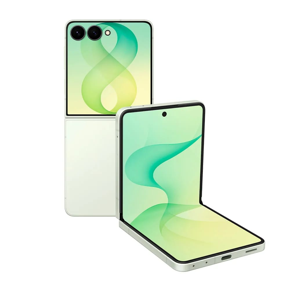 Foto de Samsung Galaxy Z Flip8 · Armazenamento: 256 GB · Armazenamento: 256 GB