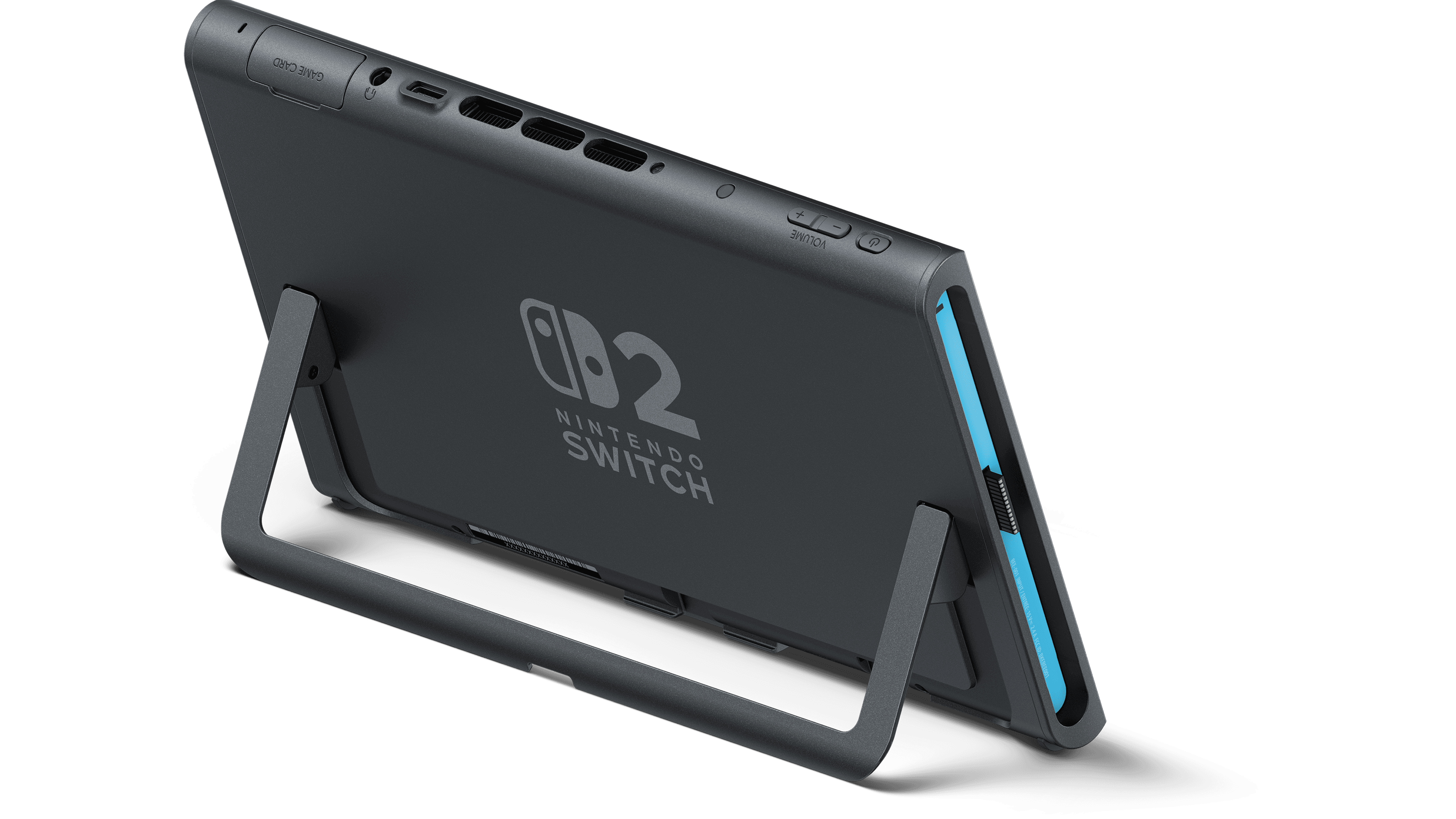 NINTENDO Switch 2 · CPU: Custom NVIDIA processor (8-core ARM Cortex-A78C) · GPU: Custom NVIDIA Ampere GPU (1536 CUDA cores, ~3.07 TFLOPS docked) · RAM: 12 GB — foto 2 de 3