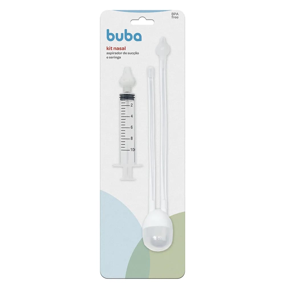 Foto de Kit Aspirador Nasal de Sucção com Seringa Buba