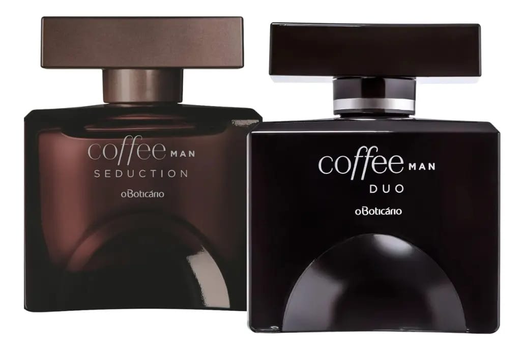 Kit c/ 2 Colônias O Boticário Coffee Man Seduction e Duo 100 mL