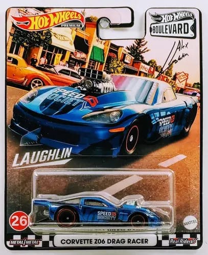 Corvette Z06 Drag Racer Boulevard Premium Hot Wheels