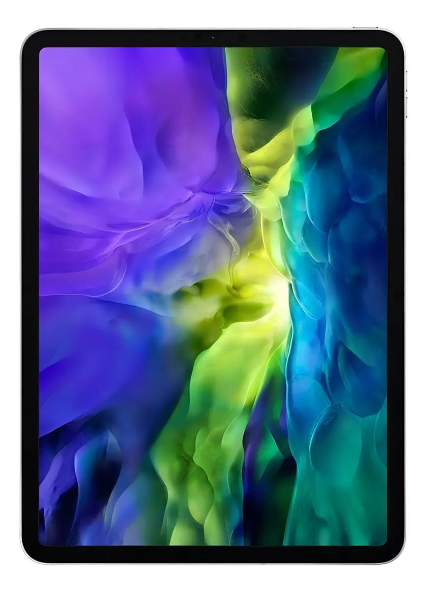 iPad Pro 2nd generation 2020 A2230 11" com rede móvel 256GB prata 6GB de memoria RAM