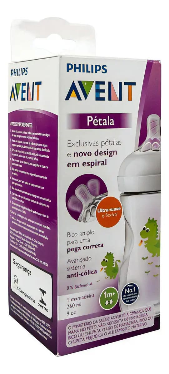 Mamadeira Pétala Dragão Philips Avent 260ml