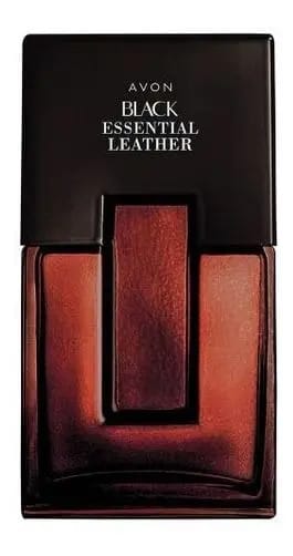 Deo Colônia Avon Black Essential Leather 100ml