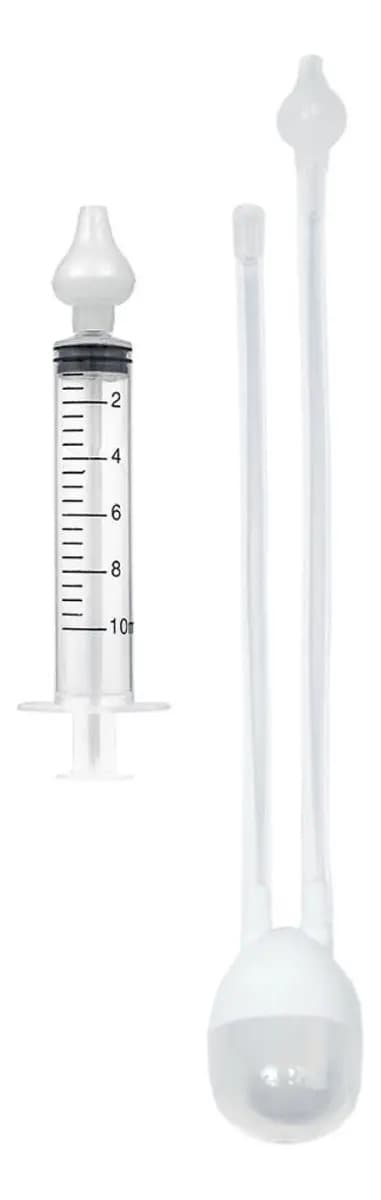 Aspirador Nasal Por Sucção Com Seringa Buba