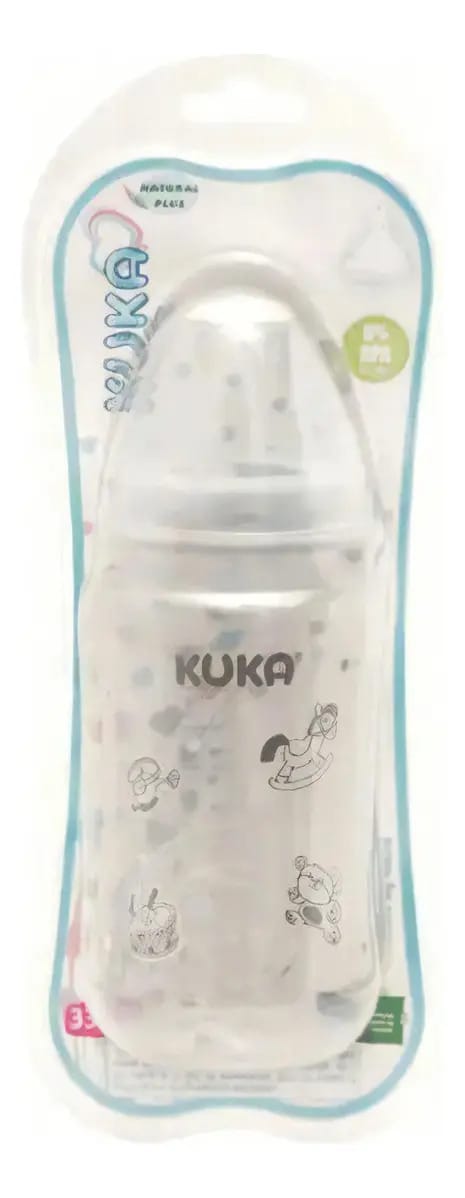 Mamadeira Kuka Natural Plus 330ml Branca