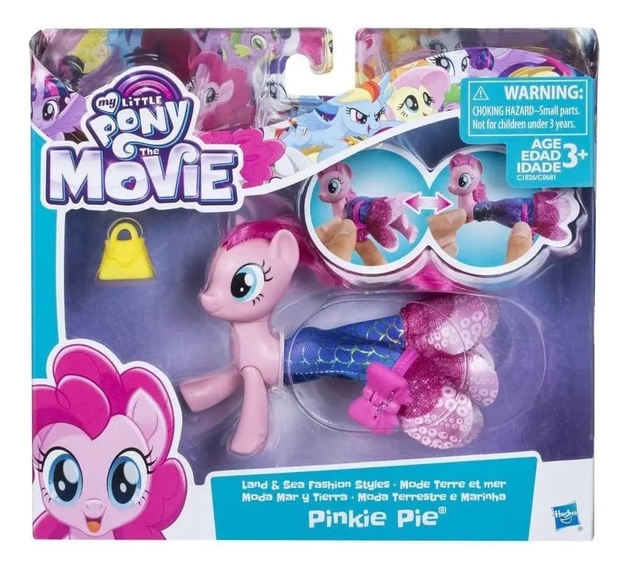 Moda Hasbro My Little Pony Mar e Terra X1 C0681